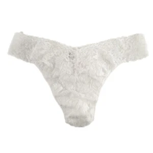Hanky Panky Signature Lace Original Rise Thong One Size White New Without Tags - Picture 1 of 8