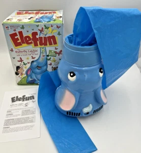 Elefun Butterfly Catching Game 2002 Blower, Trunk, Box, Instructions Only Works! - Picture 1 of 7