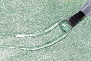 Jolifin LAVENI Shellac - Cat-Eye super shine pastell-petrol 10ml - Bild 1 von 8