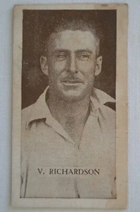 Cricket 1932 Allens Steam Rollers Vintage Cricket Card V. Richardson S.Australia - Picture 1 of 6