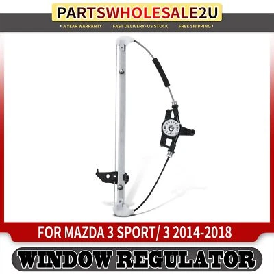 Regulador de ventana eléctrica trasero izquierdo para Mazda 3 Sport 2014-2018 hatchback sedán Foto 1 de 4