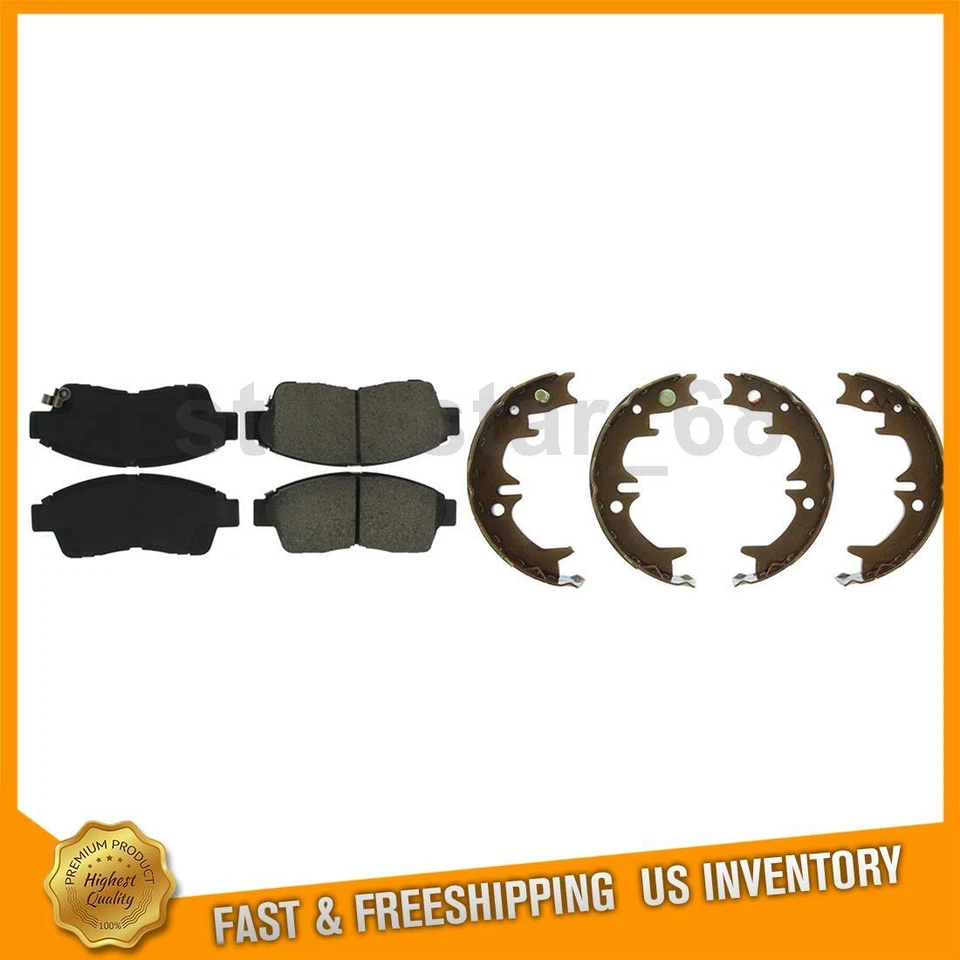 2 pastillas de freno delanteras y traseras zapata de freno de estacionamiento para Toyota Camry 2,2 L Foto 1 de 4