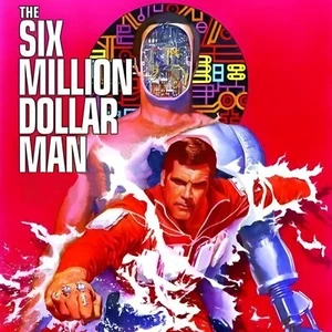 The Six Million Dollar Man Steve Austin 3D Print Custom Head Sculpt Unpainted - Picture 1 of 3