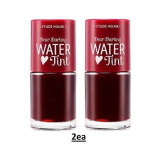 Etude Dear Darling Water Tint 9g X2 Cherry Ade Vivid Color Lippentönung Kostenloser Versand - Bild 1 von 4