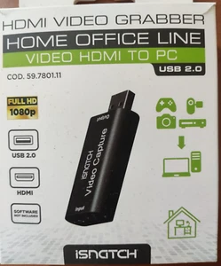 HDMI VIDEO GRABBER FULL HD HDMI TO USB ISNATCH CAPTURE HDMI QUELLE IN INPUT - Bild 1 von 1