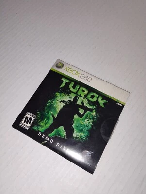 Turok Xbox360 Demo Disc Not For Resale Rare New  - Image 1 of 4