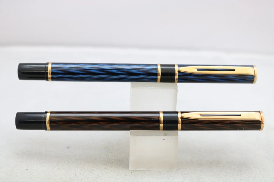 Vintage Waterman Laureat MKII Shadow Medium Fountain Pens, 2 Finishes, UK Seller - Image 1 of 1
