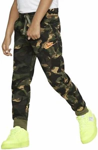 Nike little boys Sportswear Club Fleece Cuffed Jogger Pants Camo size 4  - Picture 1 of 5