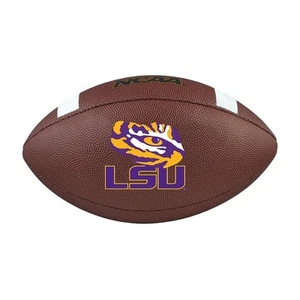PALLONE WILSON WTF1738 NCAA TEAM COMPOSITE LOUISIANA STATE - Foto 1 di 1