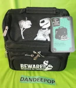 Disney Picnic Time Nightmare Before Christmas Insulated Lunch Tote Beware Fright - Picture 1 of 9