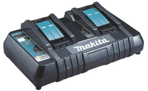 MAKITA Akku-Ladegerät Schnellladegerät Doppelladegerät Original 14,4-18V DC18RD  - Bild 1 von 1