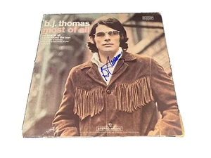 The Finest, B J Thomas Autograph LP Record Album Cover PSA GRADE 10 GEM-MINT - Bild 1 von 7