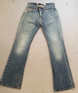 Diesel Industry Jeans Mens 27 Blue Denim Bootcut Pocketed Men 27X30. - Picture 1 of 12