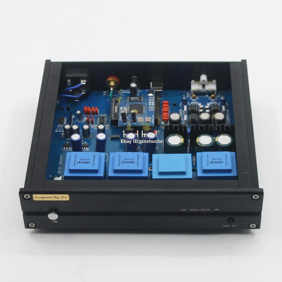 HiFi Finished L1541 Audio DAC Digital Coaxial Fiber CM6631 USB TDA1541 Decoder - Image 1 of 4