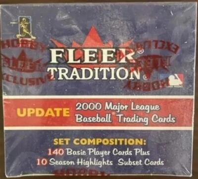 2000 Fleer Tradition Update Baseball Factory Sealed Complete Set-150 Cards - Image 1 of 3