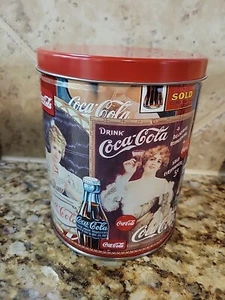 1998 Vintage Victorian OLD-FASHIONED GIRL COCA-COLA JIGSAW PUZZLE With Tin - Picture 1 of 4