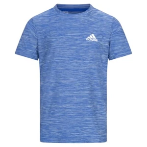 👕 Adidas Kinder T-Shirt aeroREADY Heather Blau 💙 Gr. 164 | Sport & Freizeit... - Bild 1 von 4