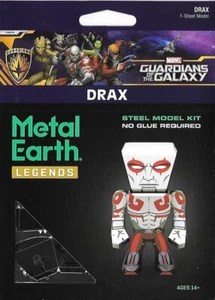 Fascinations Metal Earth Legends Marvel Guardians of the Galaxy DRAX Model Kit - Picture 1 of 4