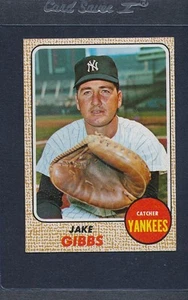 1968 Topps #089 Jake Gibbs Yankees NM (Stain) *2260 - Picture 1 of 1