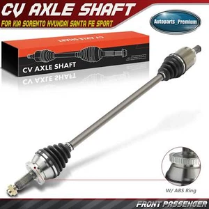 Front Right CV Axle Assembly for Kia Sorento Hyundai Santa Fe Sport L4 2.4L FWD - Picture 1 of 9