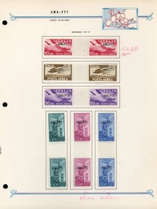 AMG-FTT GUTTER PAIR BUSH Page Lot #298 - SEE SCAN - $$$ - Picture 1 of 2
