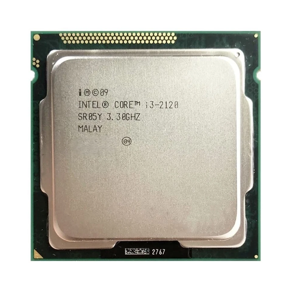 Processore Intel Core i3 2120 LGA1155 2 Core 4 Thread  3,3 GHz L3: 3 MB 65 Watt - Immagine 1 di 1