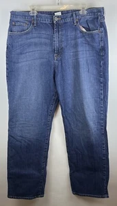 Lucky Brand Mens 40x31 Bootcut Regular Length Blue Denim Jeans Pants 5 Pockets - Picture 1 of 17