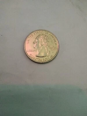 2007 Gold Plated Idaho Quarter - Image 1 of 2