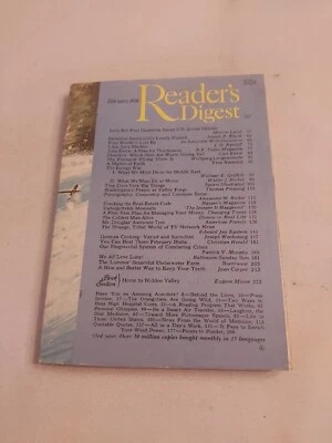 1974 February, Reader's Digest Magazine, Four Words To Live By (MH270) - Image 1 of 3