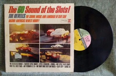REVELLS GO SOUNDS OF THE SLOTS Vinyl LP Car Racing 1964 MONO Record Album SHRINK - Image 1 of 3