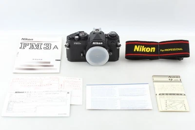 [ TOP MINT ] Nikon FM3A 35mm SLR Film Camera Body w/ Pro Strap Manual from Japan - Image 1 of 4