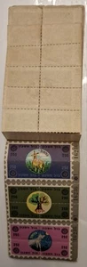 ISRAEL STAMPS FULL BOOKLET, 4 PANES OF SAVING STAMPS. MNH F/VF OG. - Picture 1 of 5