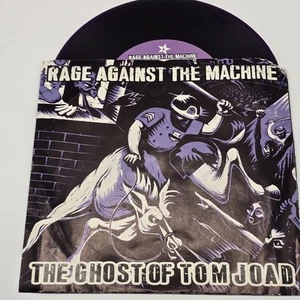Rage Against The Machine RATM "The Ghost of Tom Joad" 7" Vinyl Purple Promo - Picture 1 of 10