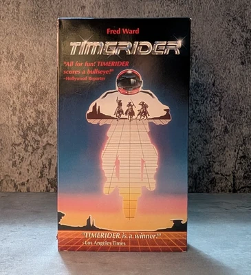 TIMERIDER The Adventure of Lyle Swann VHS. rare widescreen release. TESTED! - Image 1 of 3