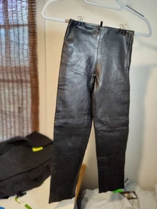 Mädchen Echtlederhose gefüttert klein 22" x 22" - Bild 1 von 5