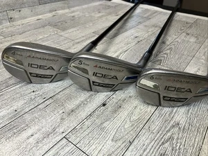 ADAMS GOLF Idea a70S Max 4 5 6 Irons RH Hybrid Grafalloy Highlaunch Lite Flex - Picture 1 of 11