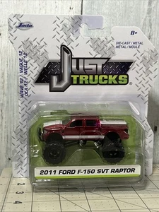 Camionetas Jada Just 1/64 2011 Ford F-150 SVT Raptor rojo - Imagen 1 de 6