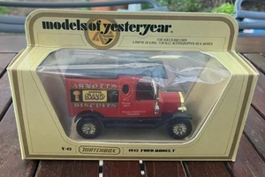 1/43 Matchbox Models of Yesteryear Model T Ford 1912 Arnotts Sao Biscuits Y-12 - Picture 1 of 2