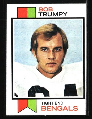 Bob Trumpy 1973 Topps #7 FOOTBALL Card - Image 1 of 2