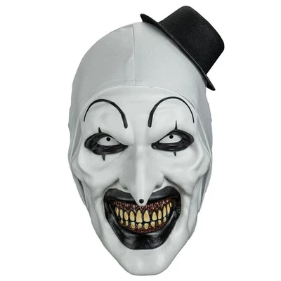 TERRIFIER 2 - ART THE CLOWN DELUXE INJECTION MASK (Trick or Treat) - IN STOCK - Image 1 of 4