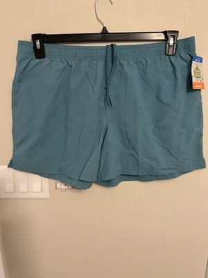 Columbia Women's Sandy River Shorts Size XL Teal 5" Inseam NWT - Image 1 of 4