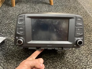 OEM RADIO DISPLAY RADIO HEAD UNIT HYUNDAI KONA 18 19 20 21 96160J9020TMT - Imagen 1 de 8