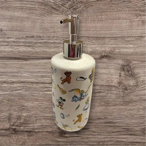 Disney 100TH Liquid Soap Dispenser ZB Zrike Alice Stitch Pooh Mickey & Minnie - Picture 1 of 4
