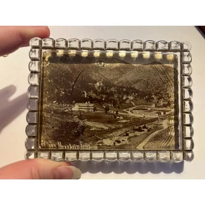 Green Mountain Falls (Colorado) fermacarte in vetro fotografico C1900 - Foto 1 di 3