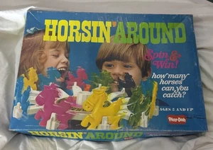 JUEGO HORSIN' AROUND SPIN & WIN DE COLECCIÓN por PLAY DOH CAJA/PIEZAS ORIGINALES - Imagen 1 de 4