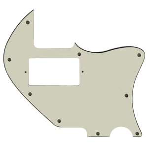 Pickguard For Fender Tele Merle Haggard F Hole Thinline PAF Guitar PARCHMENT - Picture 1 of 4