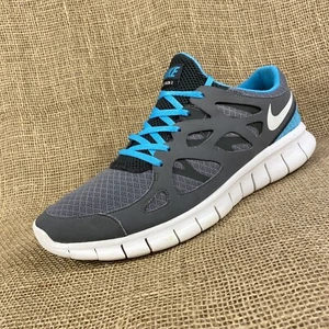 Nike Running Shoes Free Run grey white women’s size 12 - Picture 1 of 10