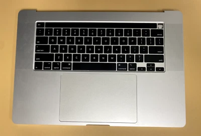 Apple MacBook Pro 16" 2019 Top Case w/ Battery & TouchPad Silver Grade A OEM - Image 1 of 4
