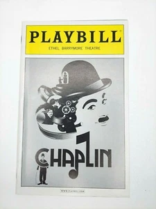 Chaplin Ethel Barrymore Theatre Broadway Playbill septiembre 2012 Rob McClure - Imagen 1 de 6