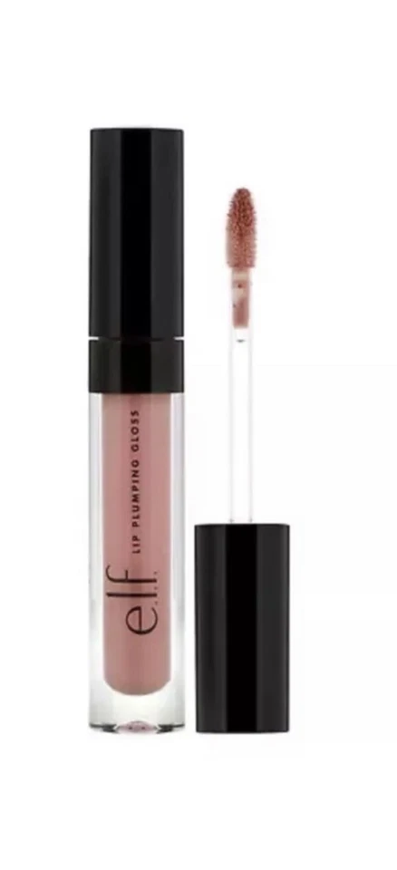 ELF Lip Plumping Gloss #82454 Mocha Twist, 0.09 Oz  New - Image 1 of 1